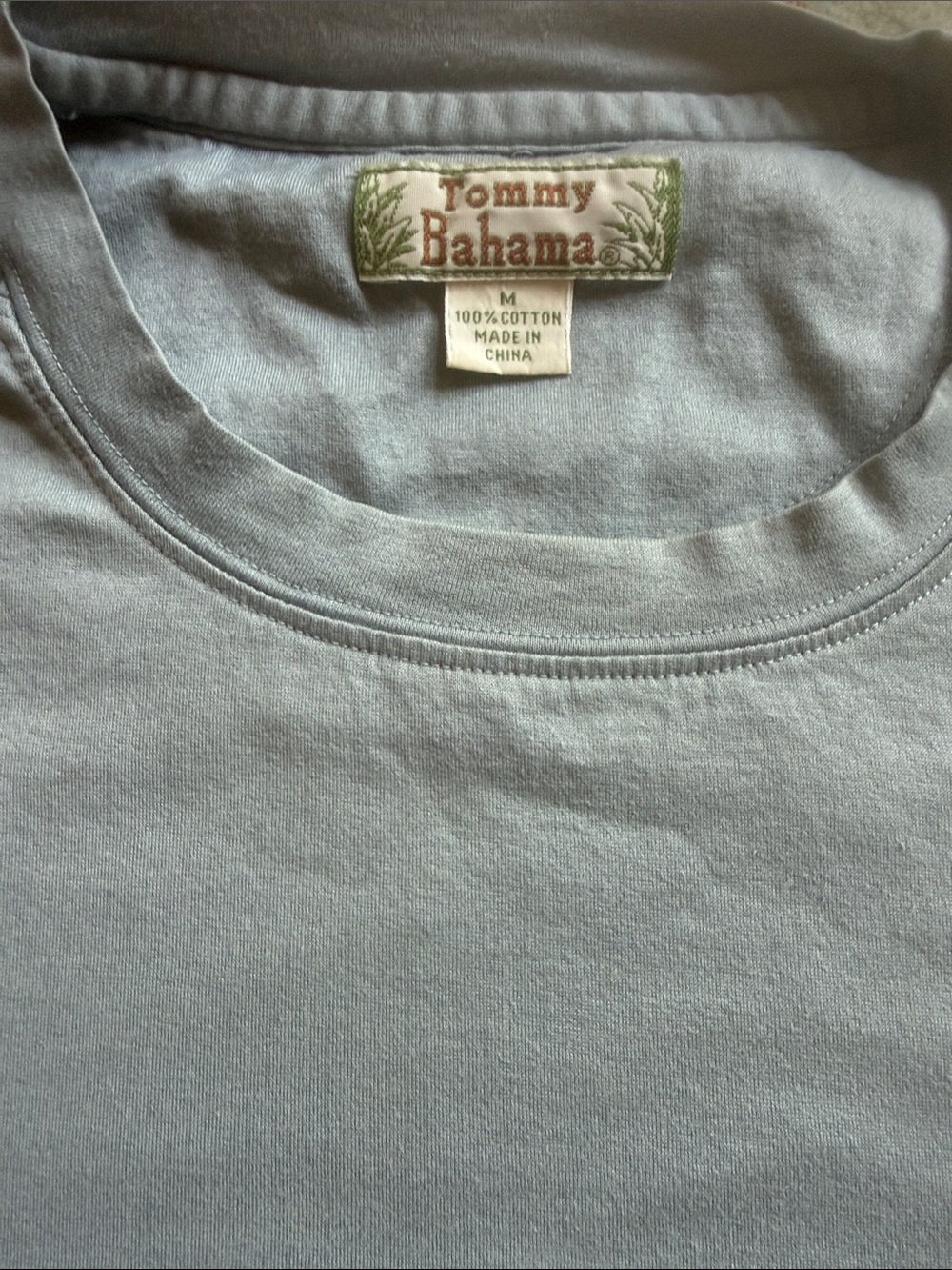 Tommy Bahama Pale Blue Short Sleeve Tee